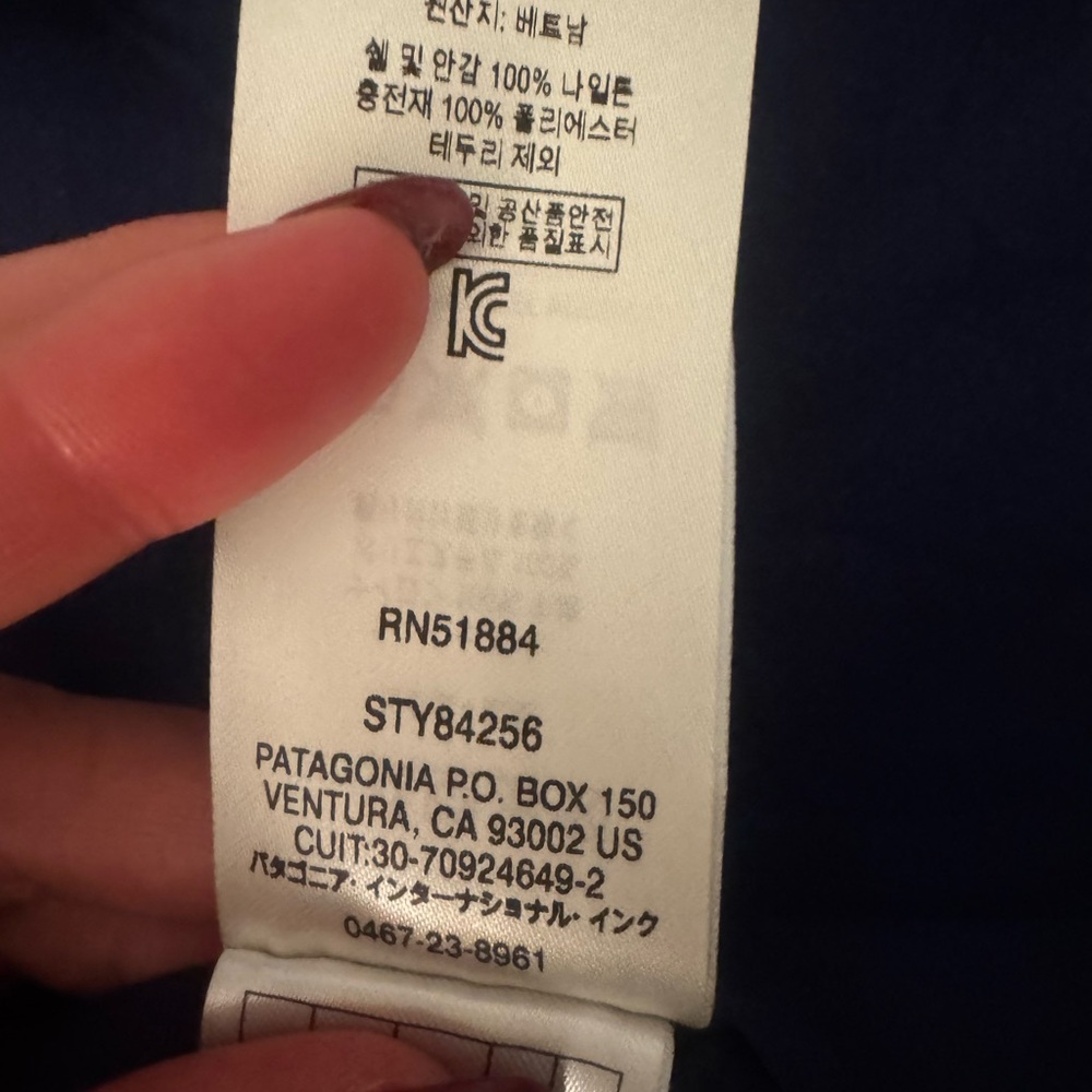 Patagonia Nano Air Navy Blue Jacket - Picture 5 of 5